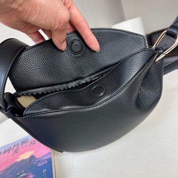 Polene Black Shoulder Bag - Picture 8 of 9